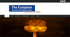 Desktop Screenshot of magazine-the-european.com