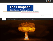 Tablet Screenshot of magazine-the-european.com